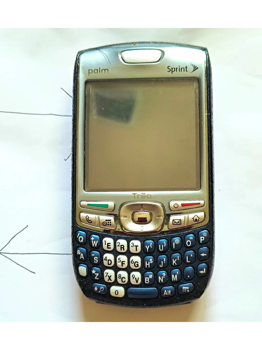 (For Collection) Palm Treo 755p Sprint PDA Smartphone, Bluetooth Camera